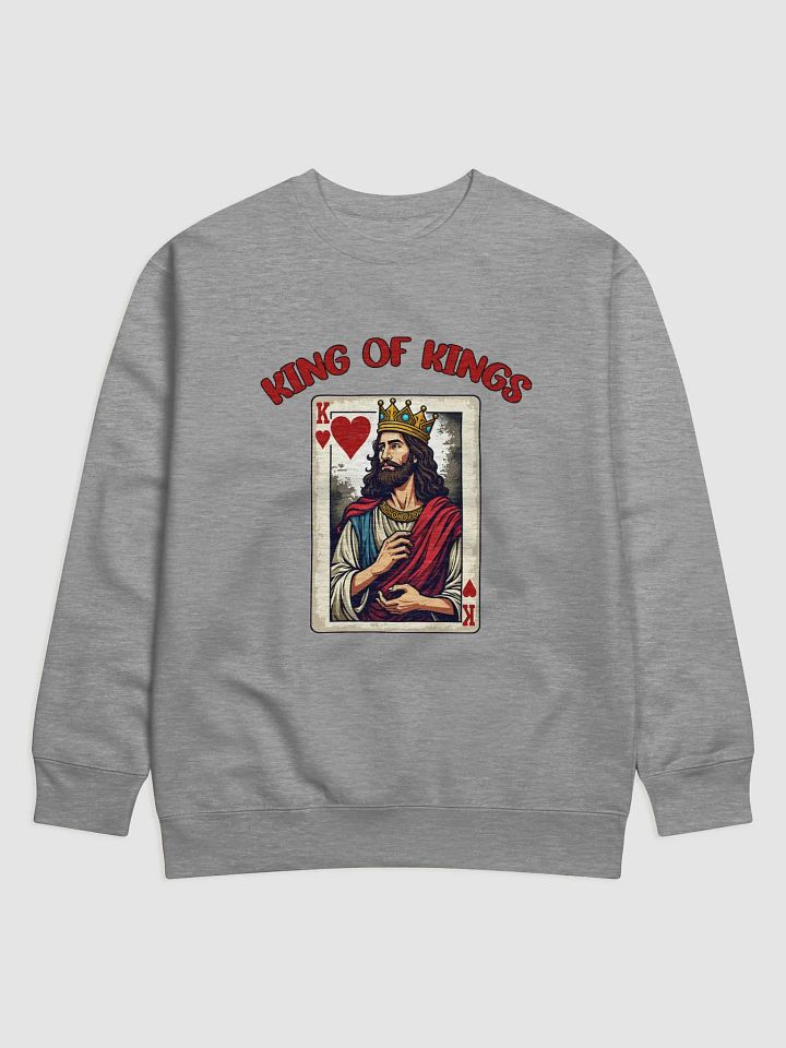 Jesus – King of Kings - Cotton Heritage Premium Sweatshirt product image (8)