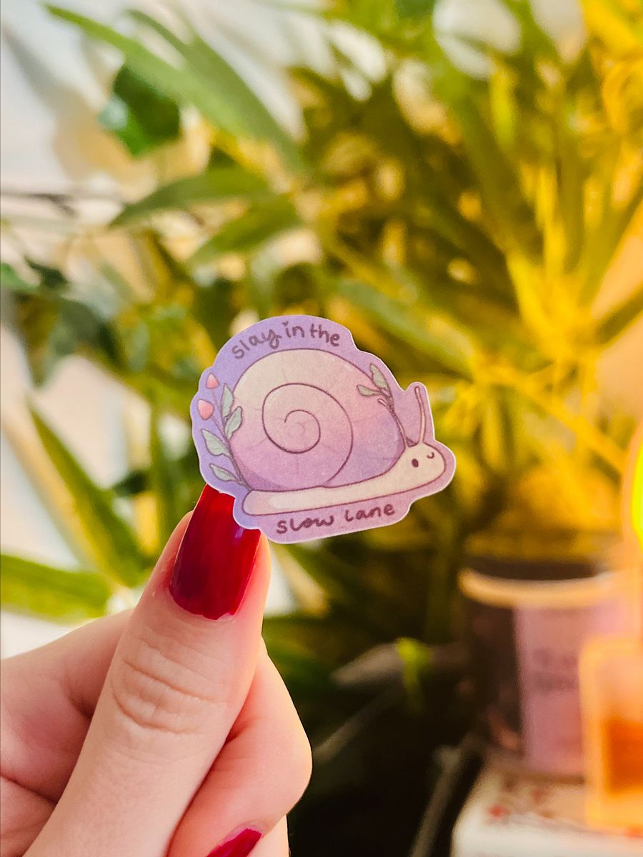 Snails that Slay sticker sheet product image (6)