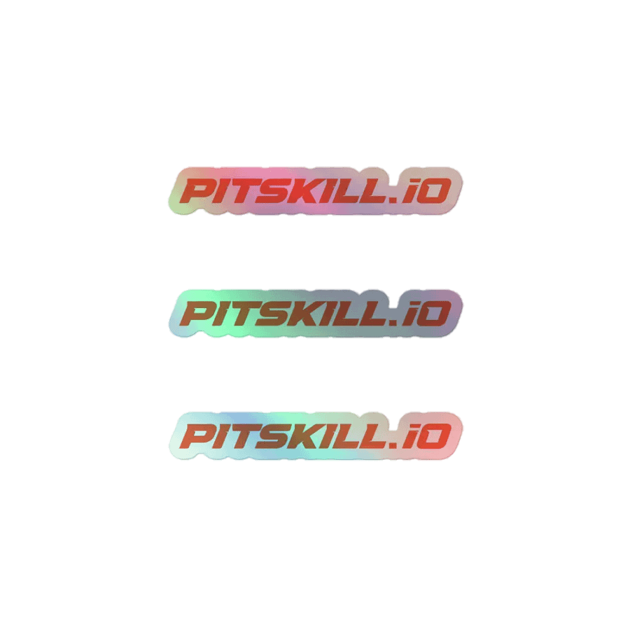 PitSkill Holo Sticker Sheet product image (1)