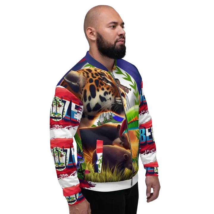 Beauty of Belize Bomber Jacket product image (2)
