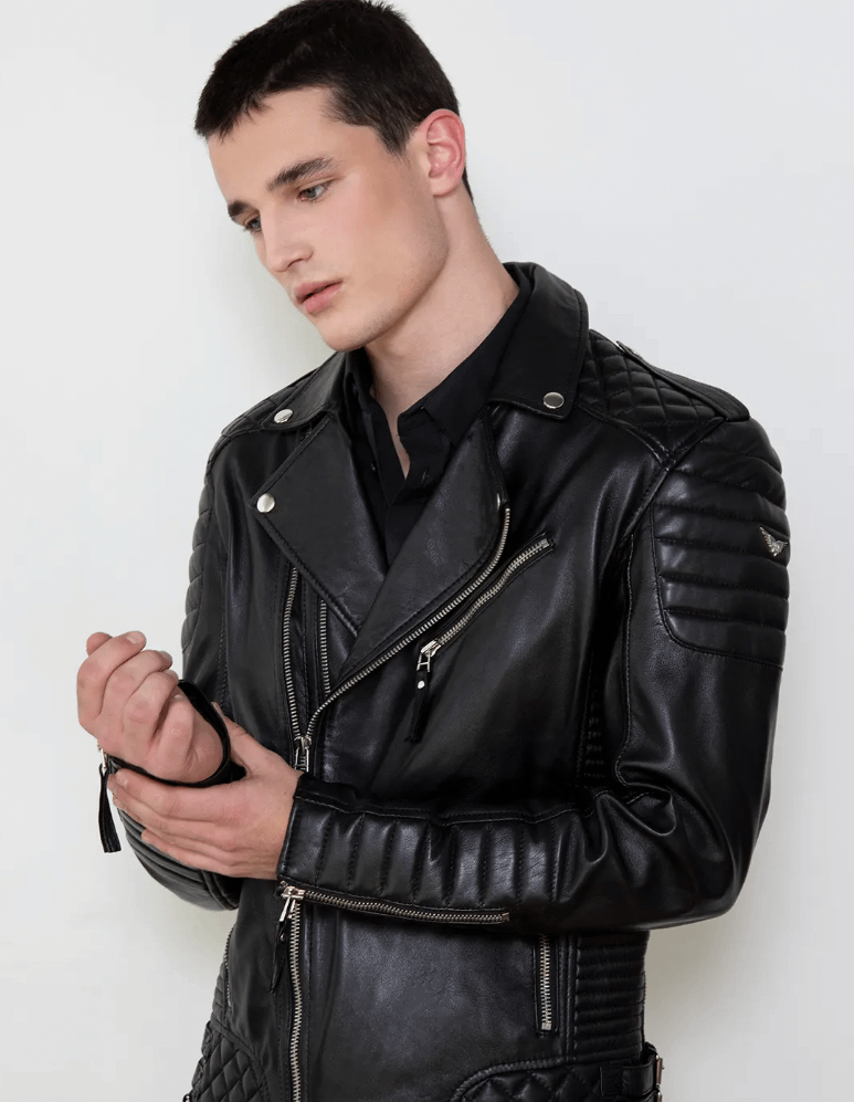 Quilted Biker Jacket [MENS] product image (4)