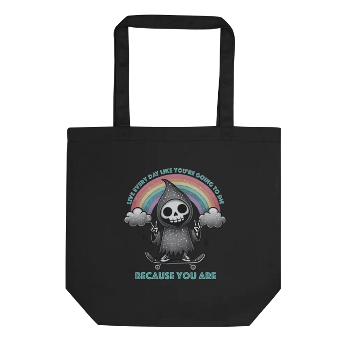 Live Every Day Tote (Rainbow/Teal) product image (1)