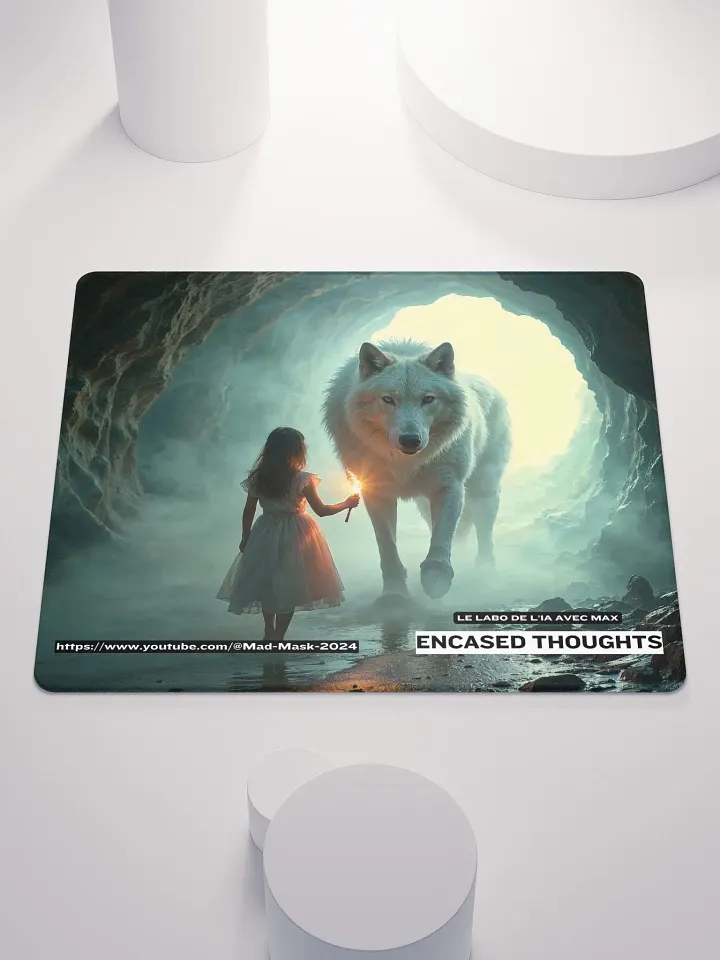 Mouse Pad Gaming Eyes of the Wolf product image (1)