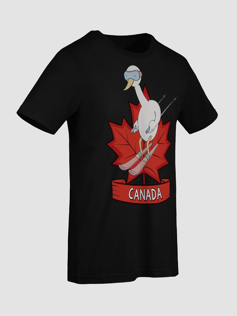Canadian Skiing Bird Unisex T-Shirt product image (5)