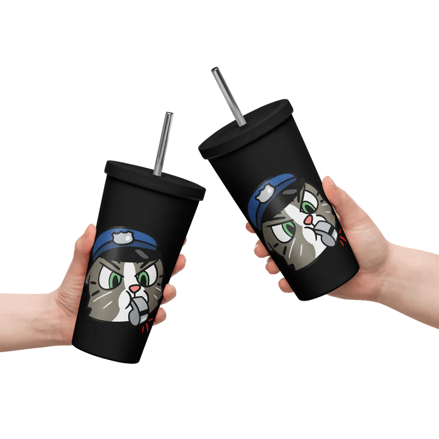 Officer Kitty Cat Tumbler product image (13)