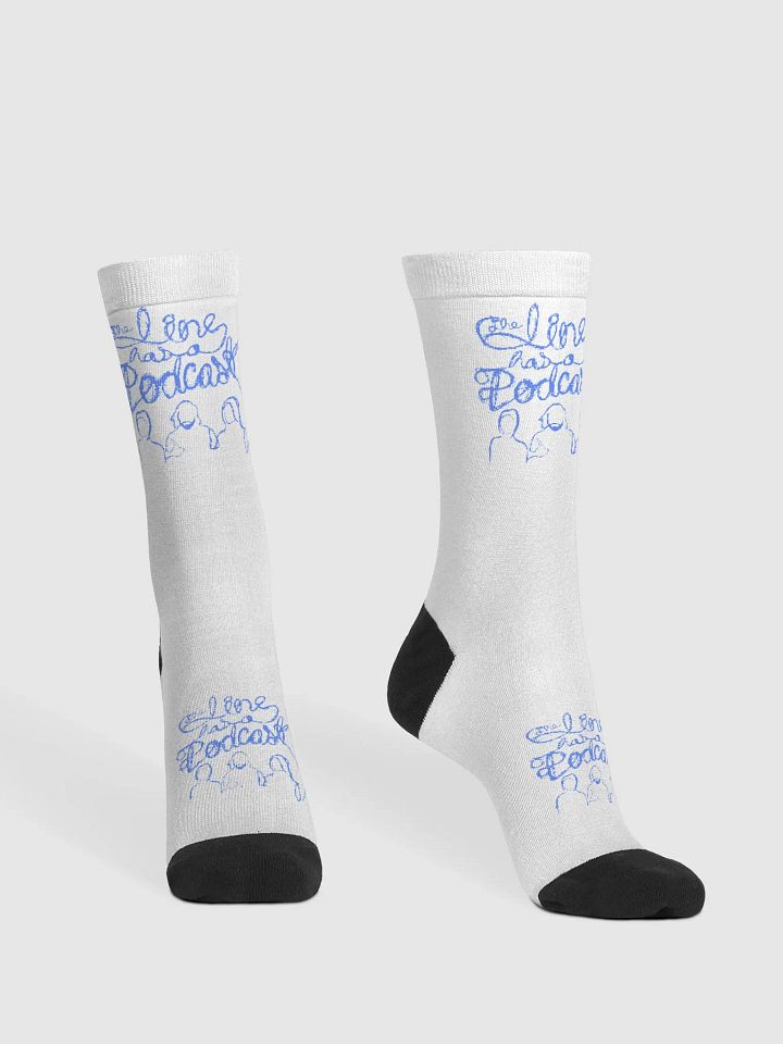 Founder's Merch- The Line has a Podcast! Socks product image (2)