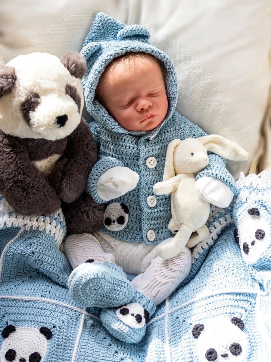 Crochet Pattern: Panda Baby Blanket product image (8)