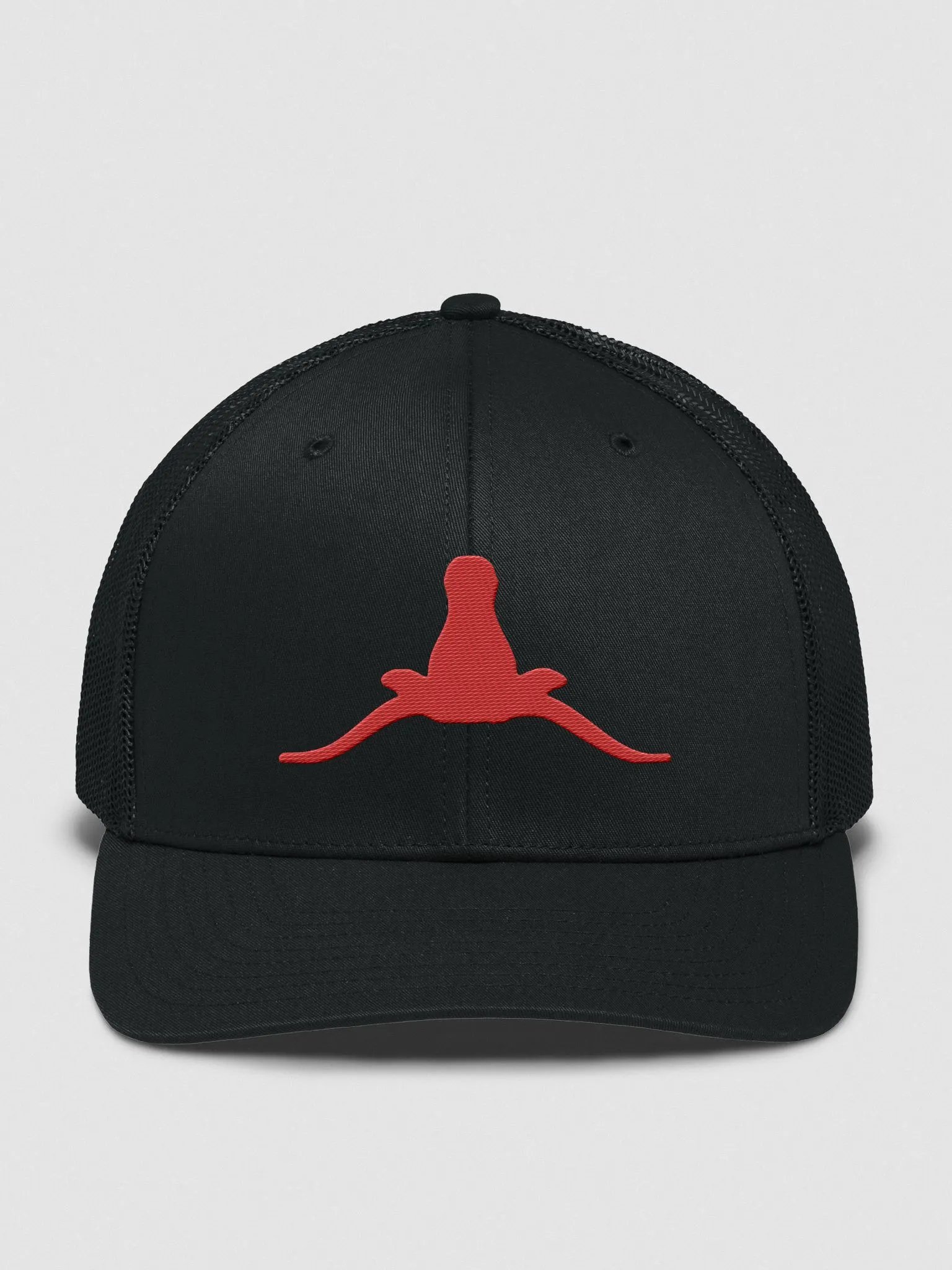 Richardson Red Horns Down Trucker Cap product image (4)