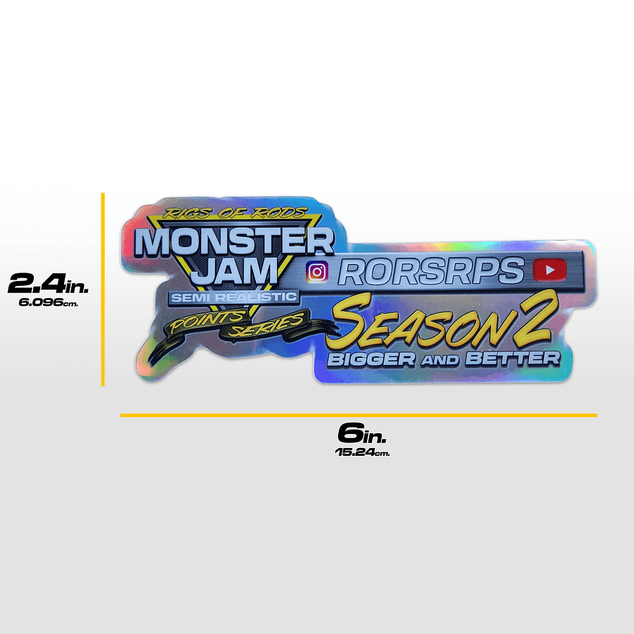 6 inch RORSRPS Season 2 sticker product image (4)