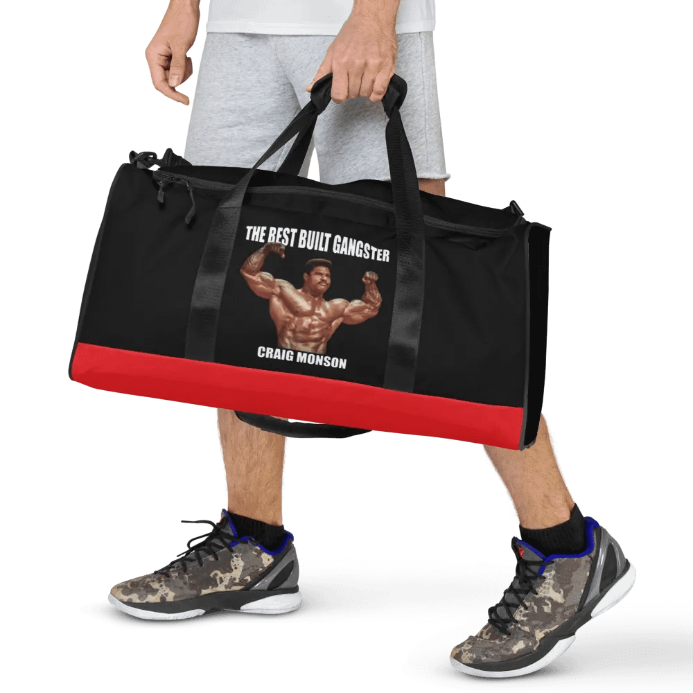 The Best Built Gangster Craig Monson Gym Bag product image (10)