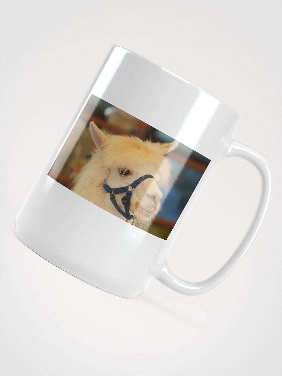 Llama Love White Glossy Mug product image (4)
