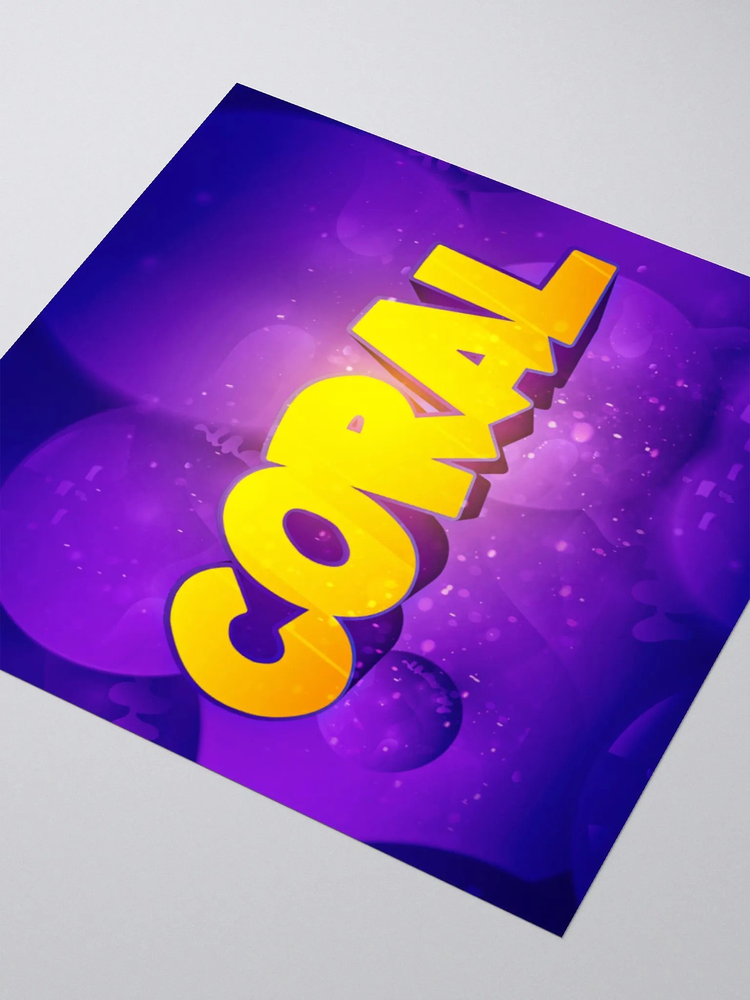 Coral Logo Sticker product image (3)