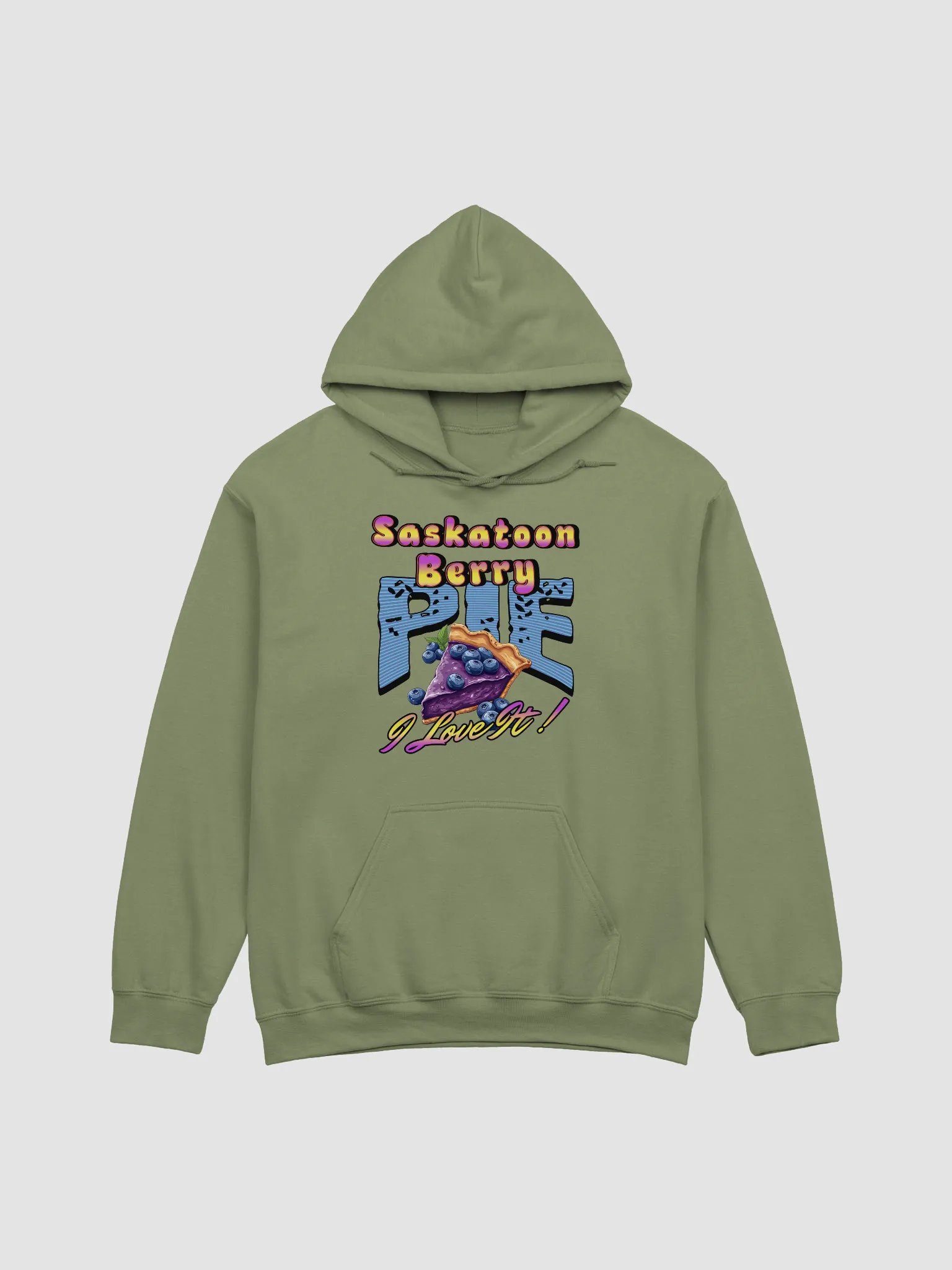Saskatoon Berry Pie I Love You Lover Hoodie product image (13)