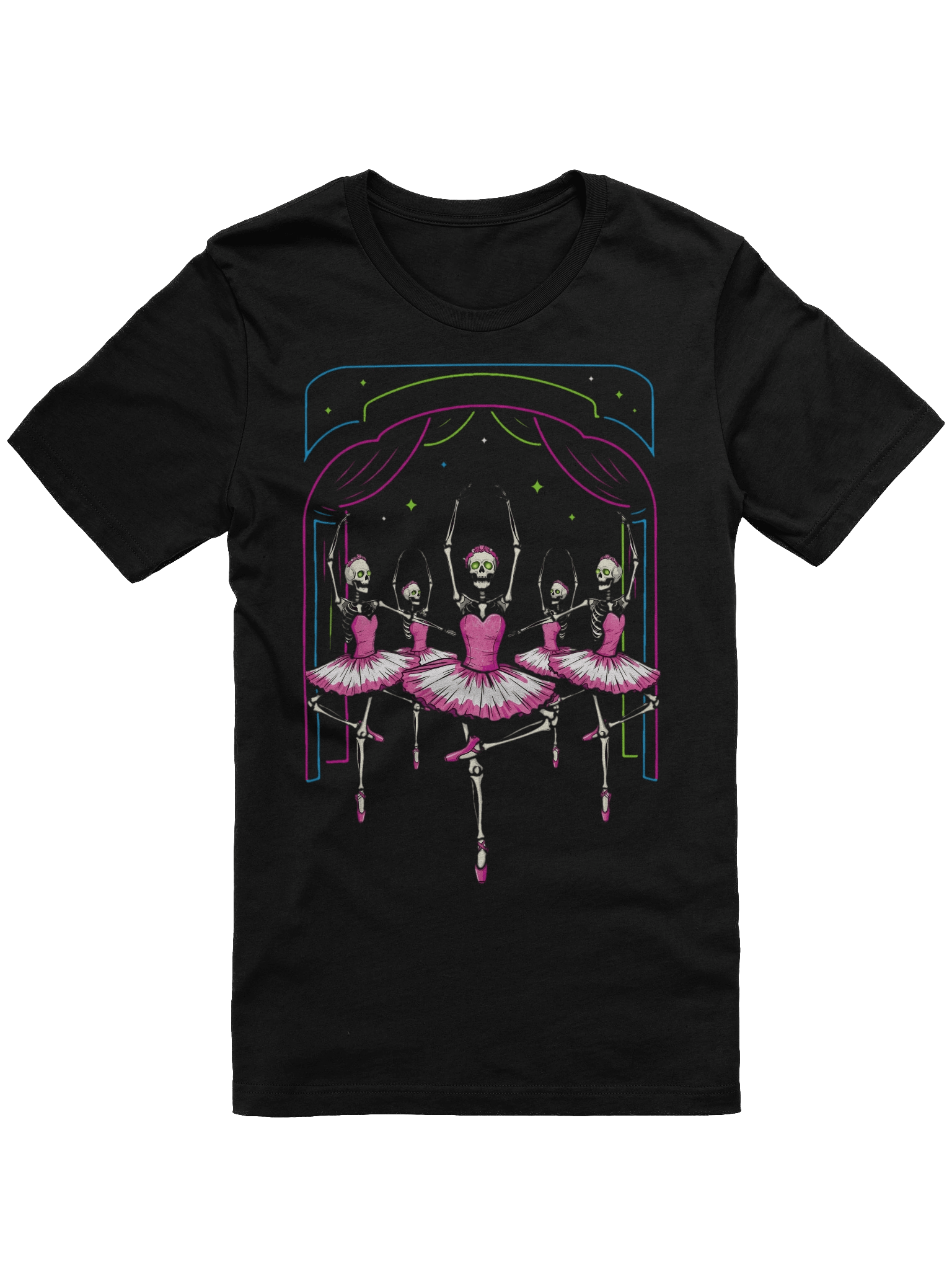 Skeleton & Ballerina Dance T-Shirt product image (1)