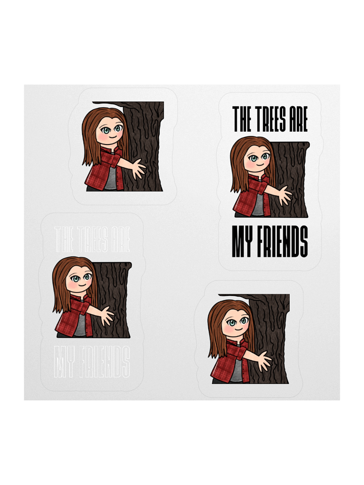 The Trees Are My Friends Stickers! product image (1)