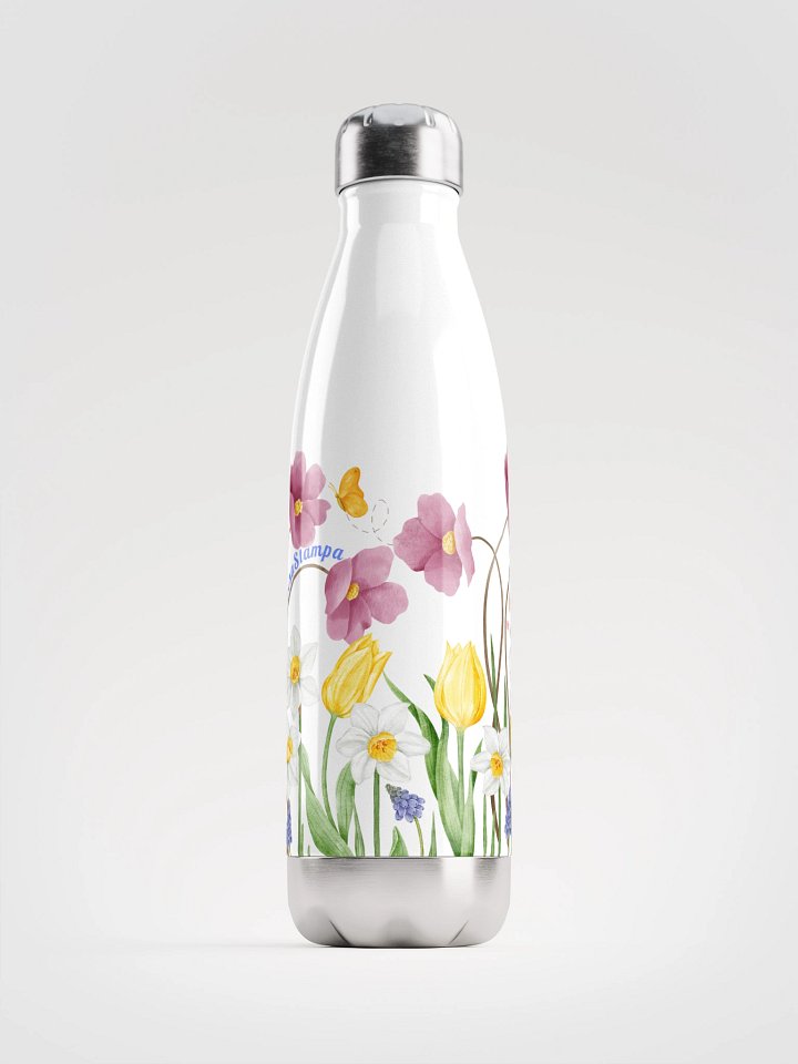 Blooming Beauty Stainless Steel Water Bottle product image (2)