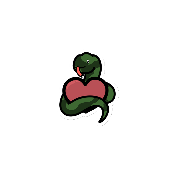 Snek Heart Magnet product image (2)