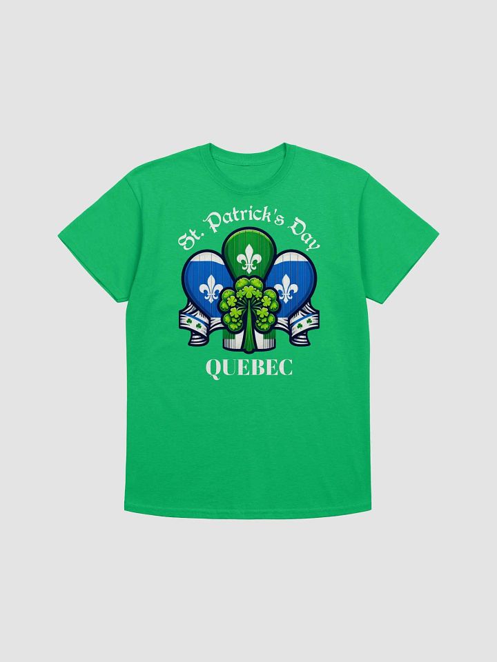 St. Patrick's Day in Quebec Tee: Fusion of Cultures! product image (2)