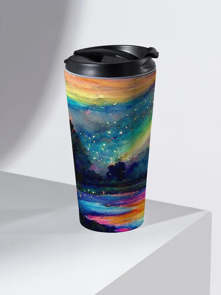 Starry Night Sky Stainless Steel Travel Mug product image (2)