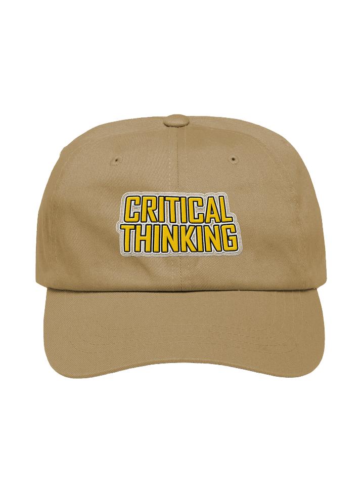 Promote Critical Thinking Now- Dad Hat product image (2)