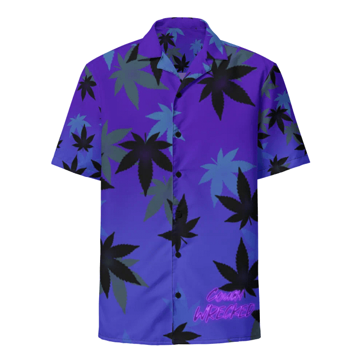 Button Up Leafy Purple product image (1)