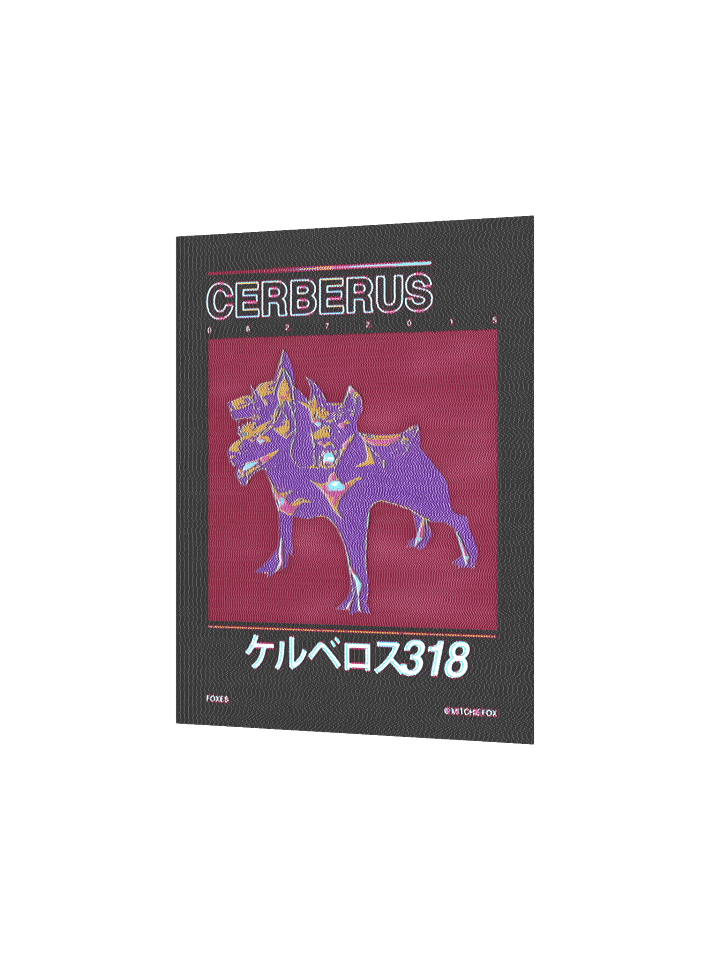 Cerberus VHS poster product image (2)