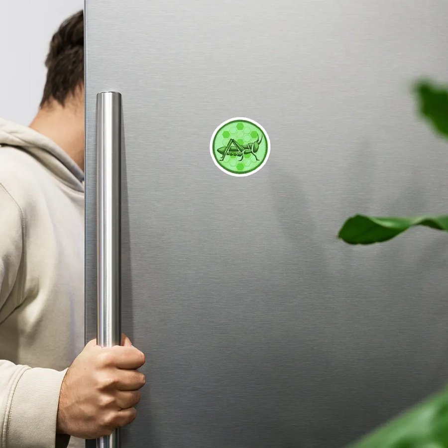 Green Grasshoppers Magnet product image (6)