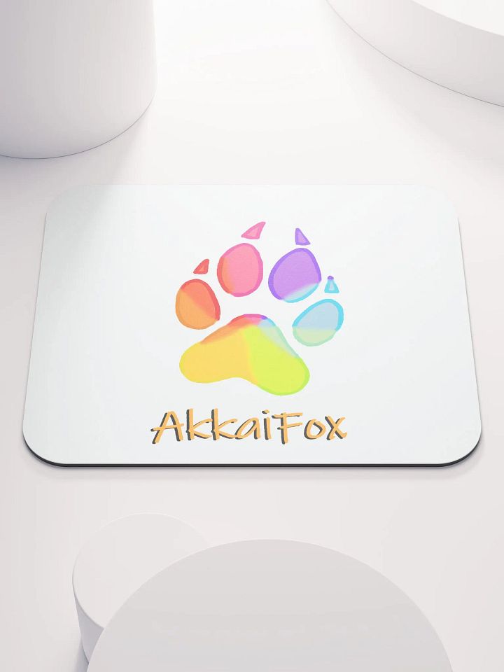 Rainbow Paw Mouse Pad product image (1)