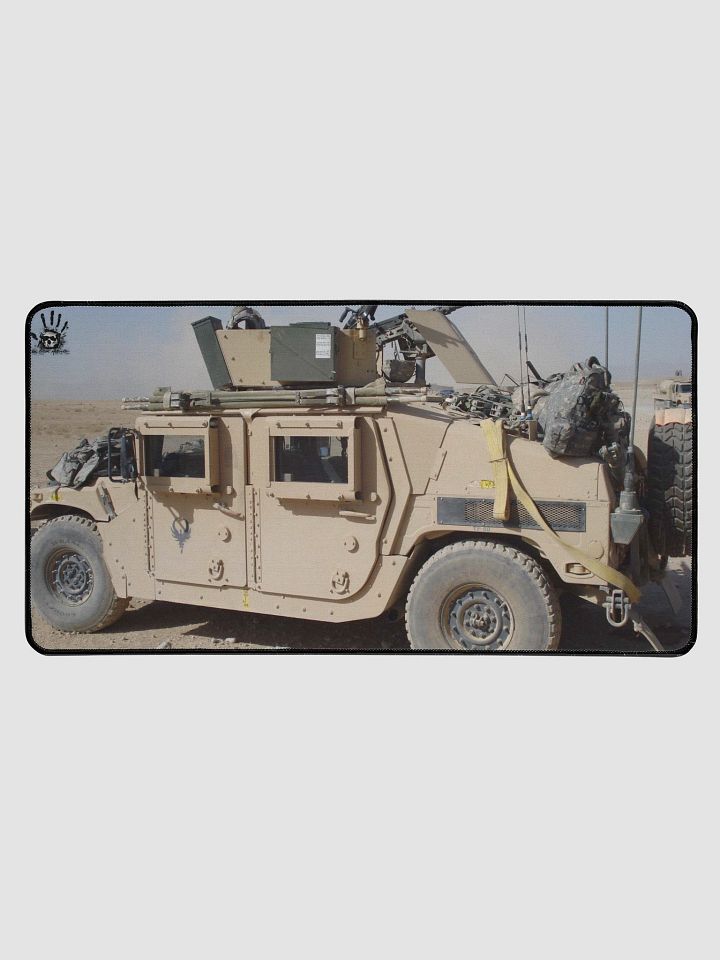 HMMWV on Patrol Support Desk Mat product image (1)