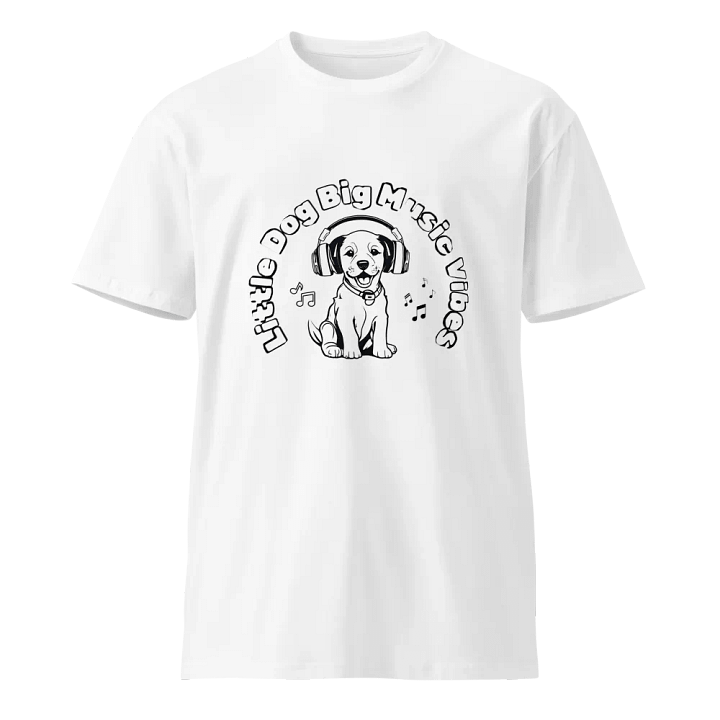 Happy Pup DJ Unisex T-Shirt product image (2)