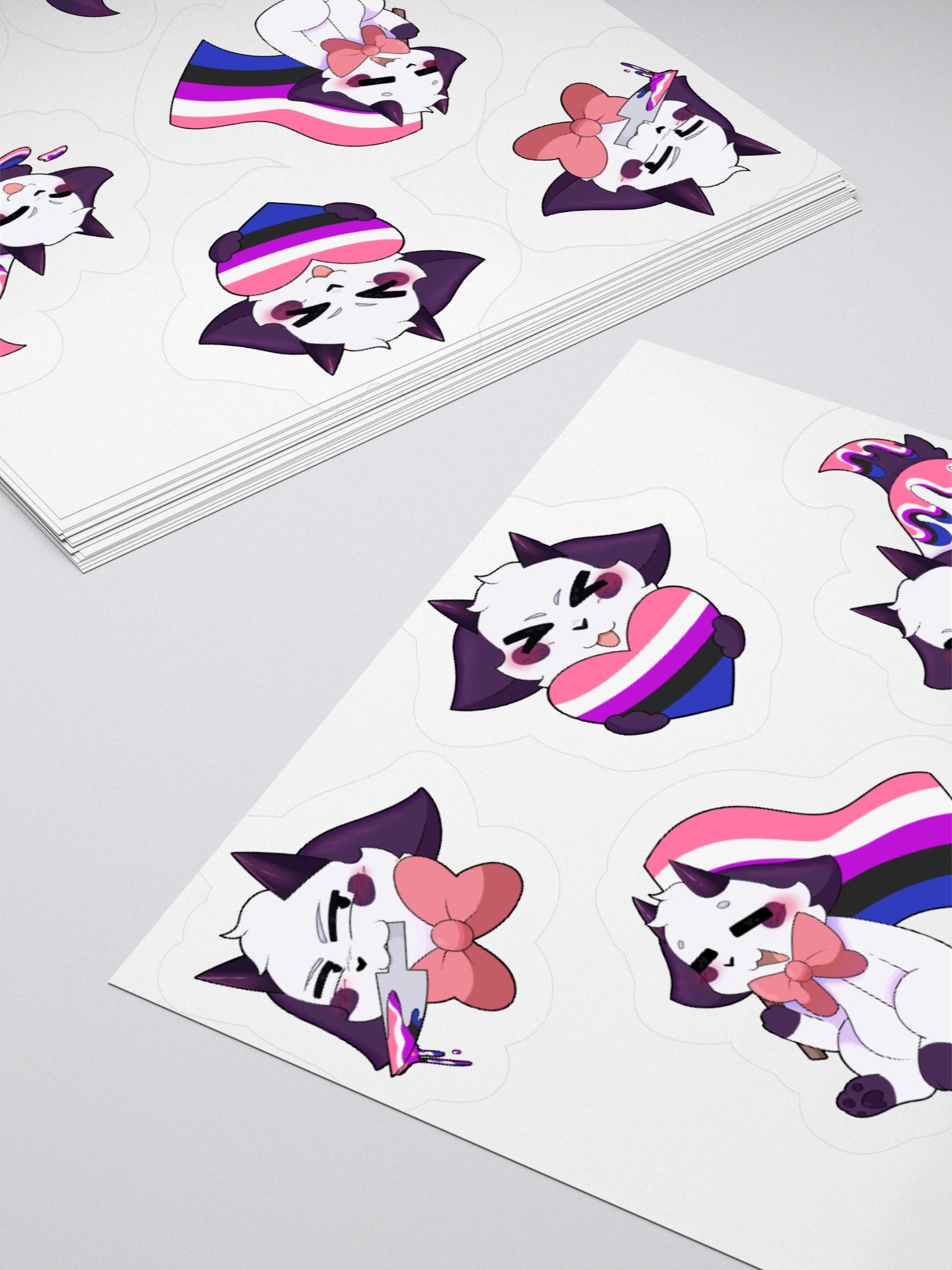 PRIDE/Genderfluid Sticker Sheet product image (4)