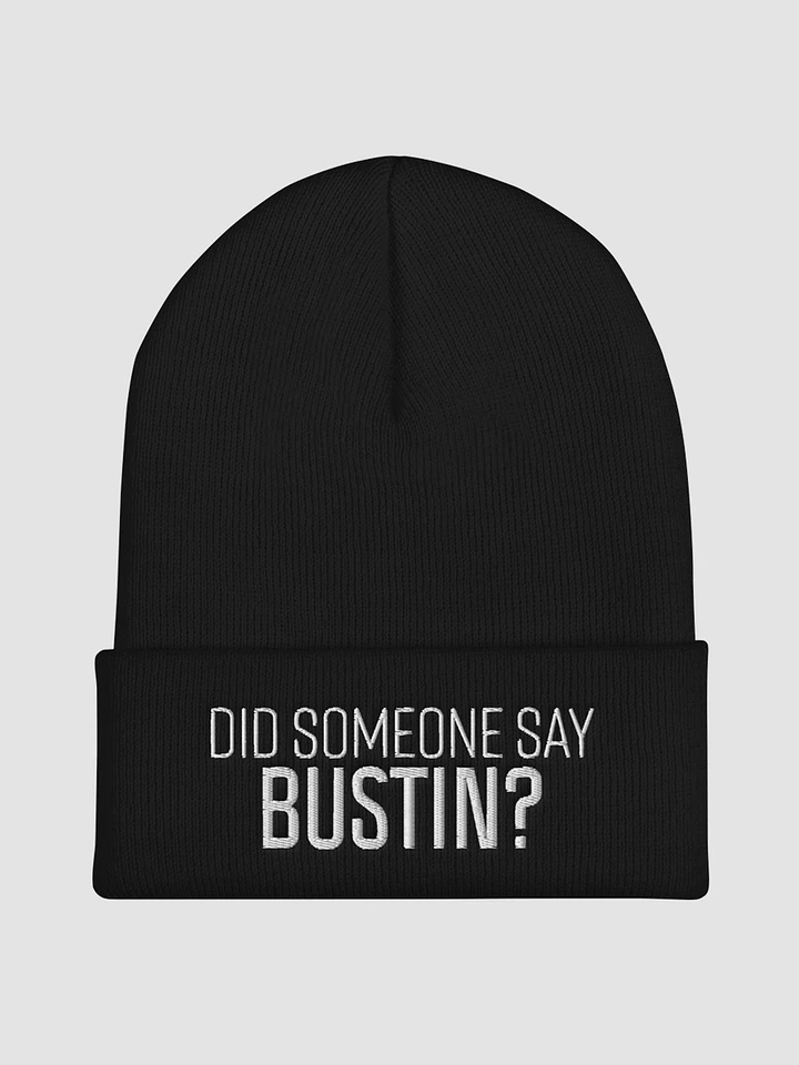 Did Someone Say Bustin? Cuffed Beanie product image (1)