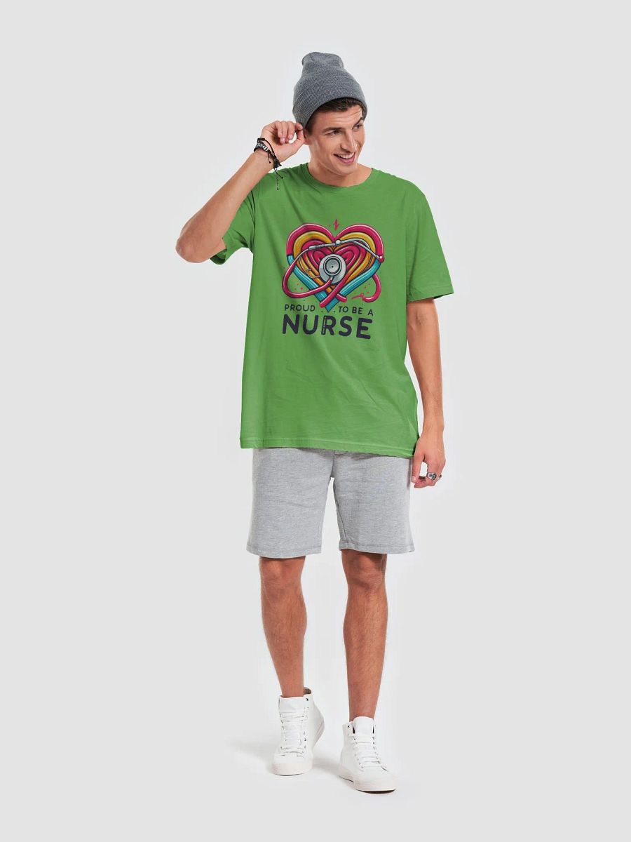 Heartbeat Nurse Stethoscope T-shirt product image (64)