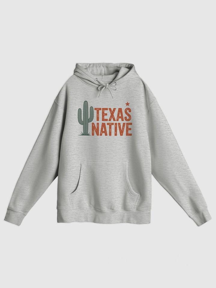 Texas Native Cactus Premium Hoodie product image (2)