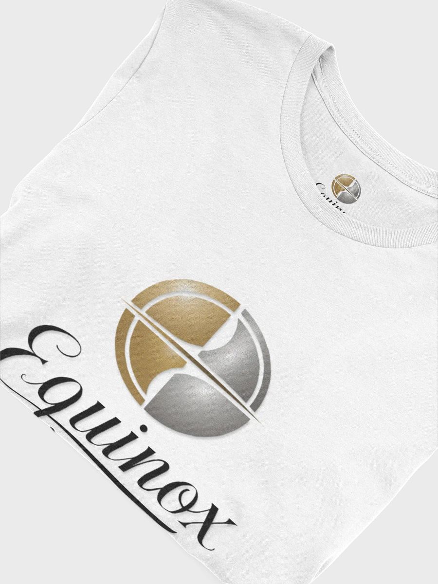 Equinox Unisex T-Shirt with Gold & Silver Circular Logo product image (7)