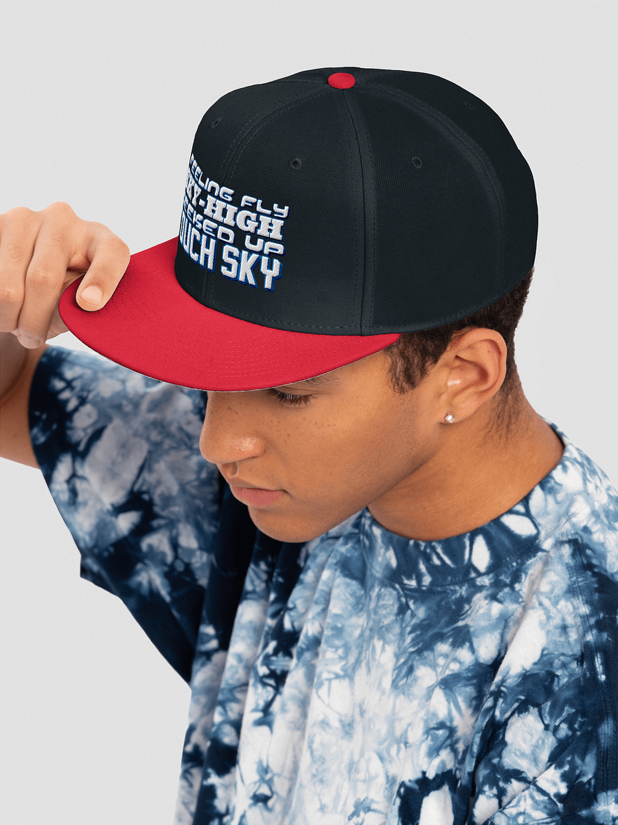 Sky-High Snapback Cap -Geeked product image (102)