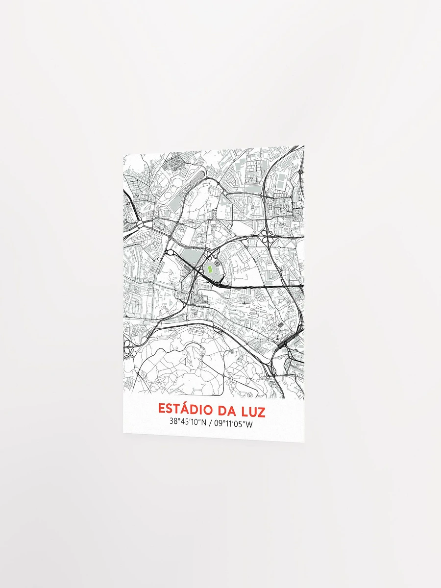 Benfica Stadium Map Design Poster product image (6)