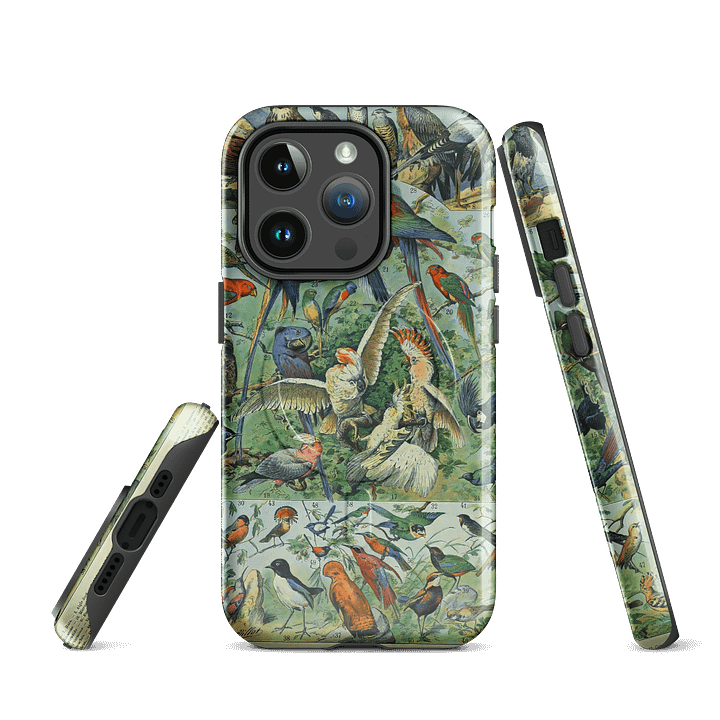 Tropical Birds iPhone® MagSafe® Tough Case product image (3)