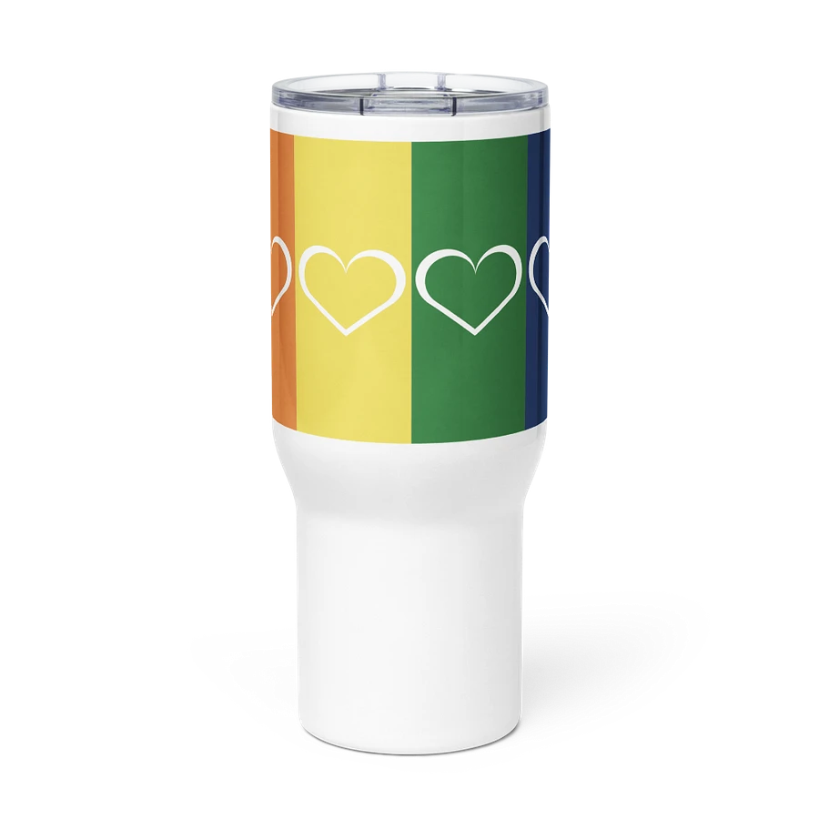 Rainbow Hearts - Travel Mug product image (3)