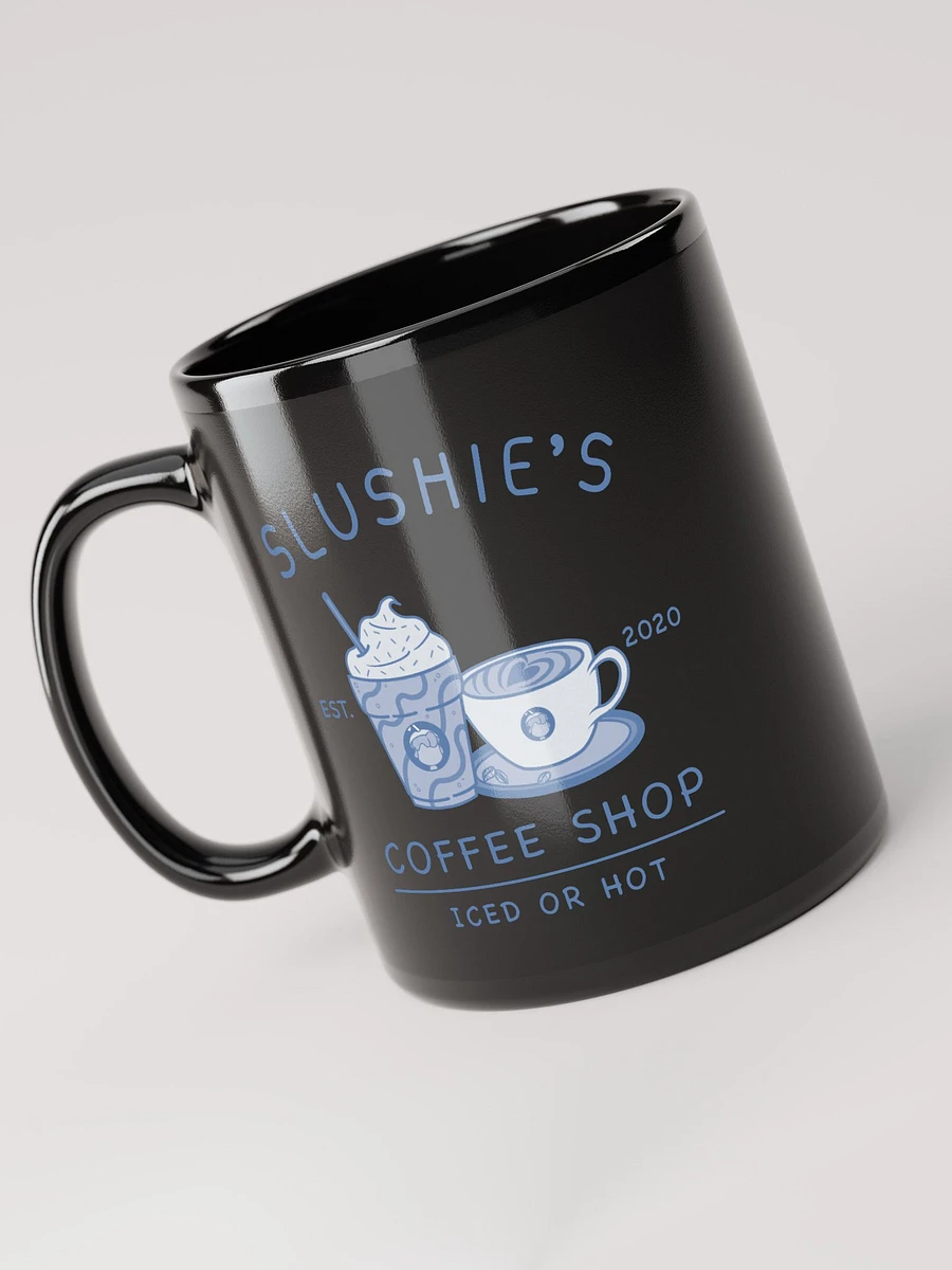 Slushie's Coffee Shop (Blue) | Black Mug product image (5)