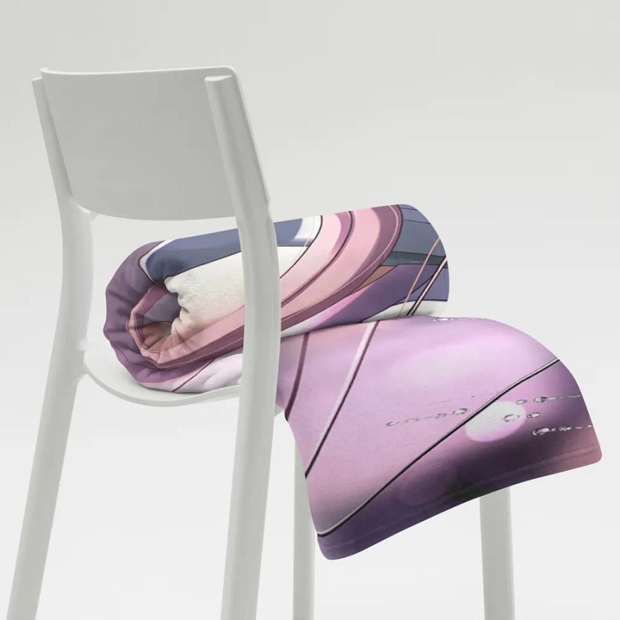 Rainy Day Peach Blanket product image (8)