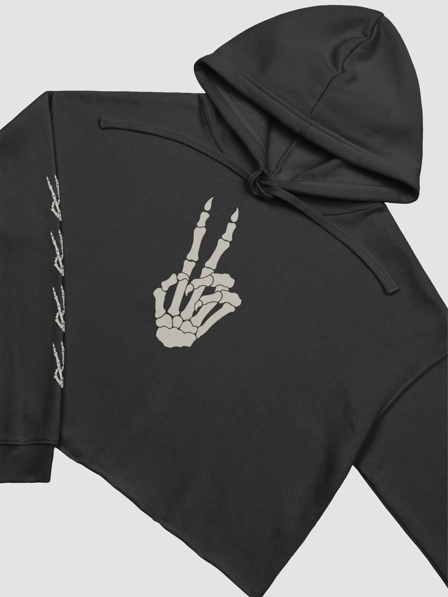 Peace Fleece Crop Hoodie product image (3)
