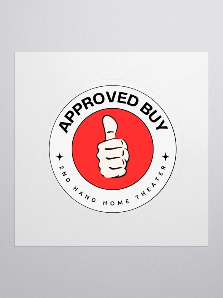 Approved Buy Kiss Cut Stickers product image (1)