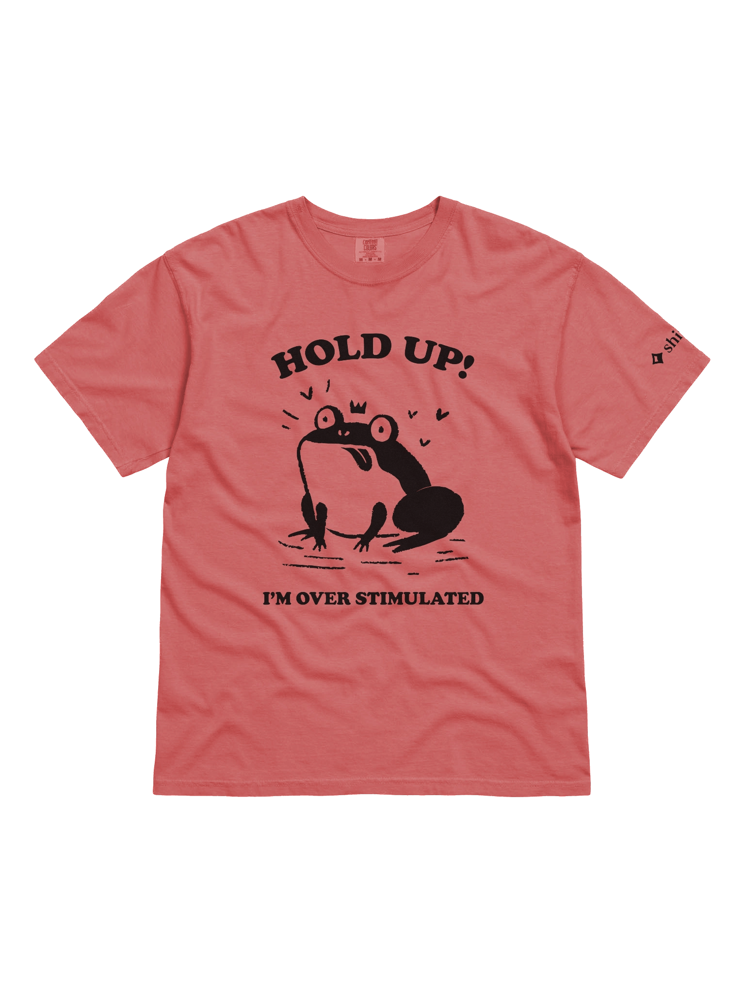 Hold up I'm overstimulated - Shirt product image (6)