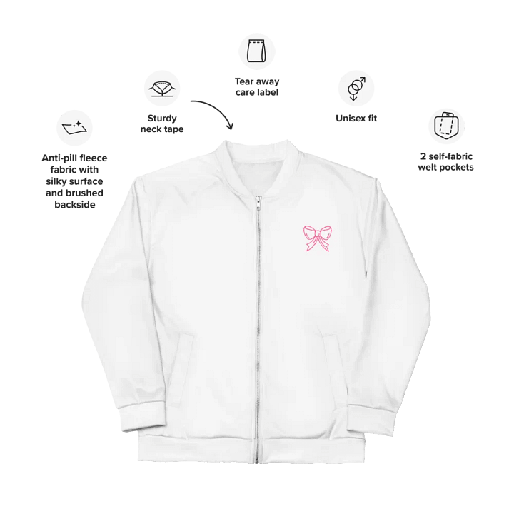 'Girly-Girls Social Club' Bomber Jacket product image (2)