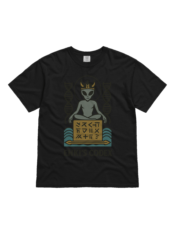 Enigmatic Enki's Codex T-Shirt product image (1)