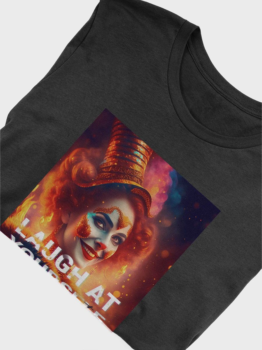 Laugh at yourself too - Clown in fire product image (48)