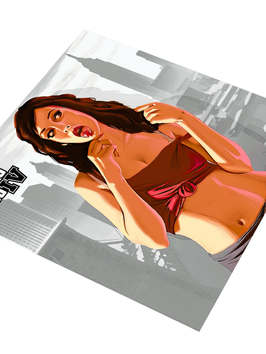 GTA IV Lollipop Girl Cover Art Stickers product image (3)
