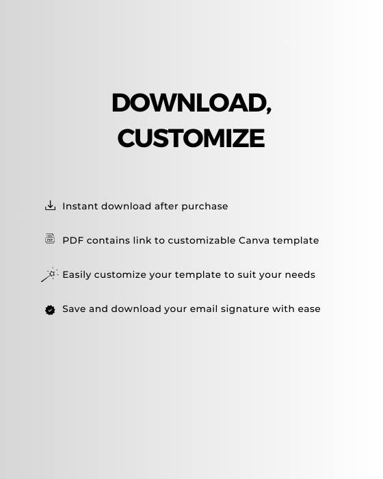Elegant Realtor Email Signature product image (2)