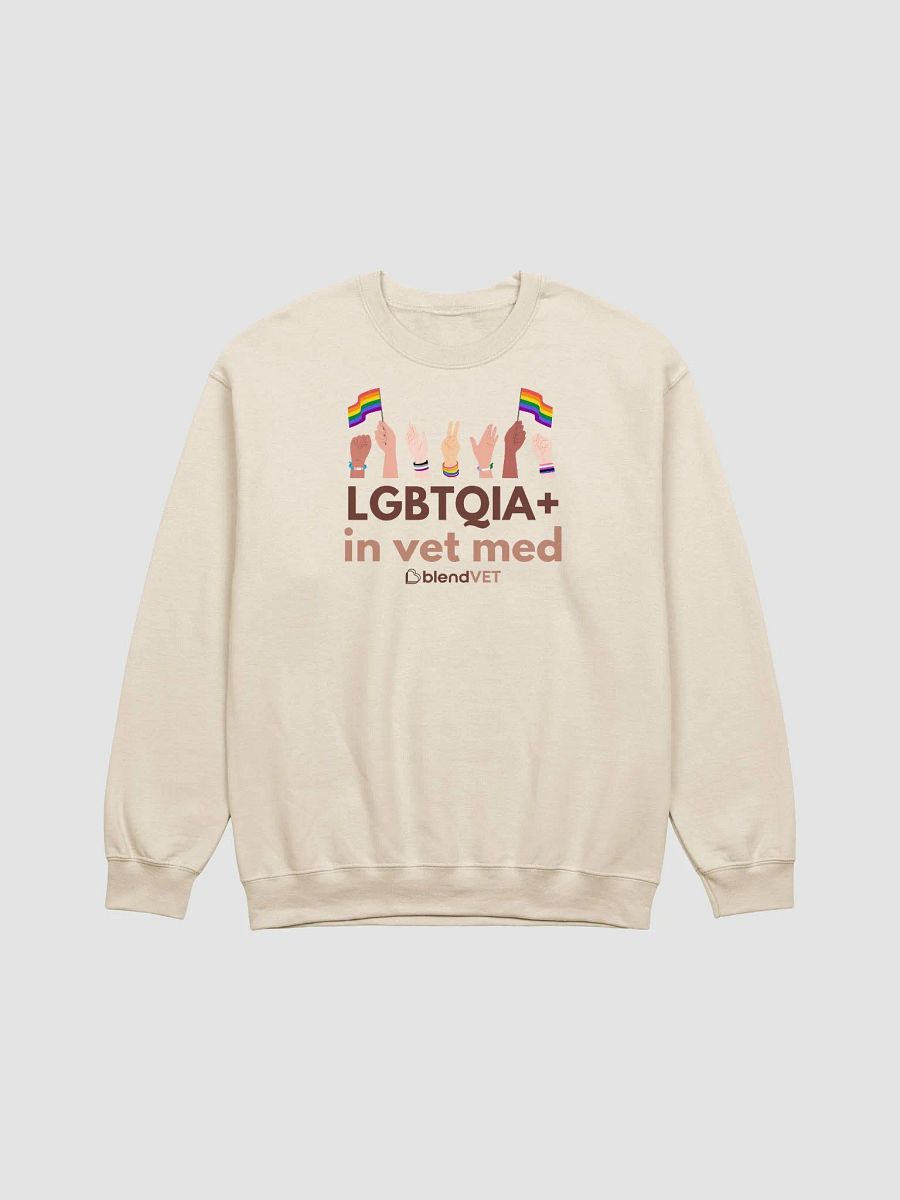 LGBTQIA+ in Vet Med Crewneck Sweatshirt product image (1)